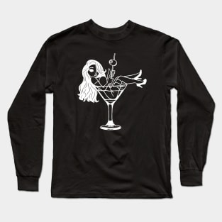 Martini Girl Long Sleeve T-Shirt